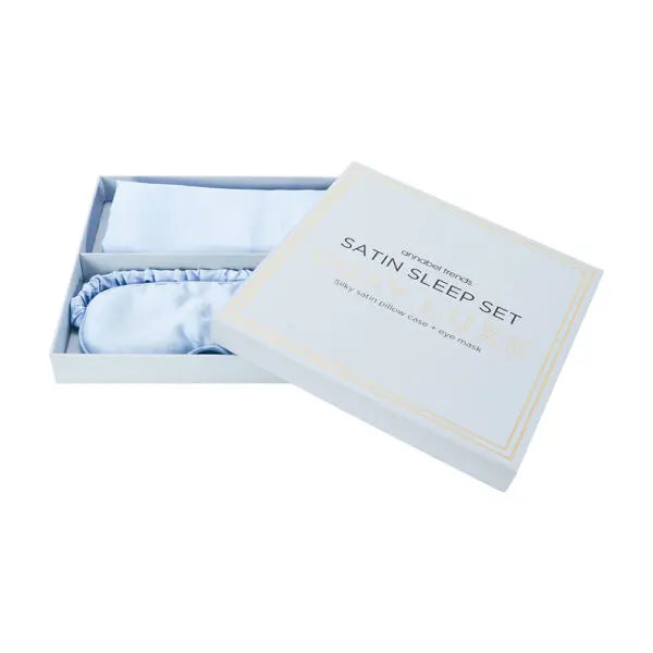 Satin Sleep Set – Cosy Luxe -Eye Mask & Pillow Case