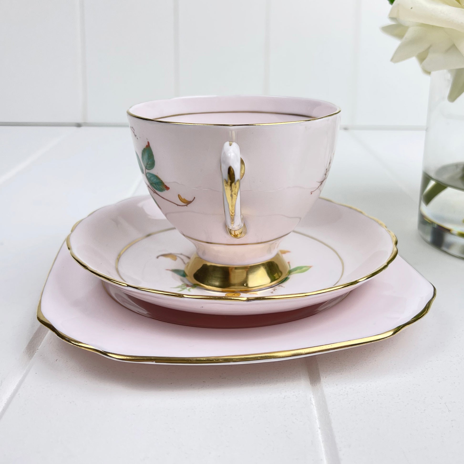 Tuscan Vintage Regency (8872H) Pink Trio