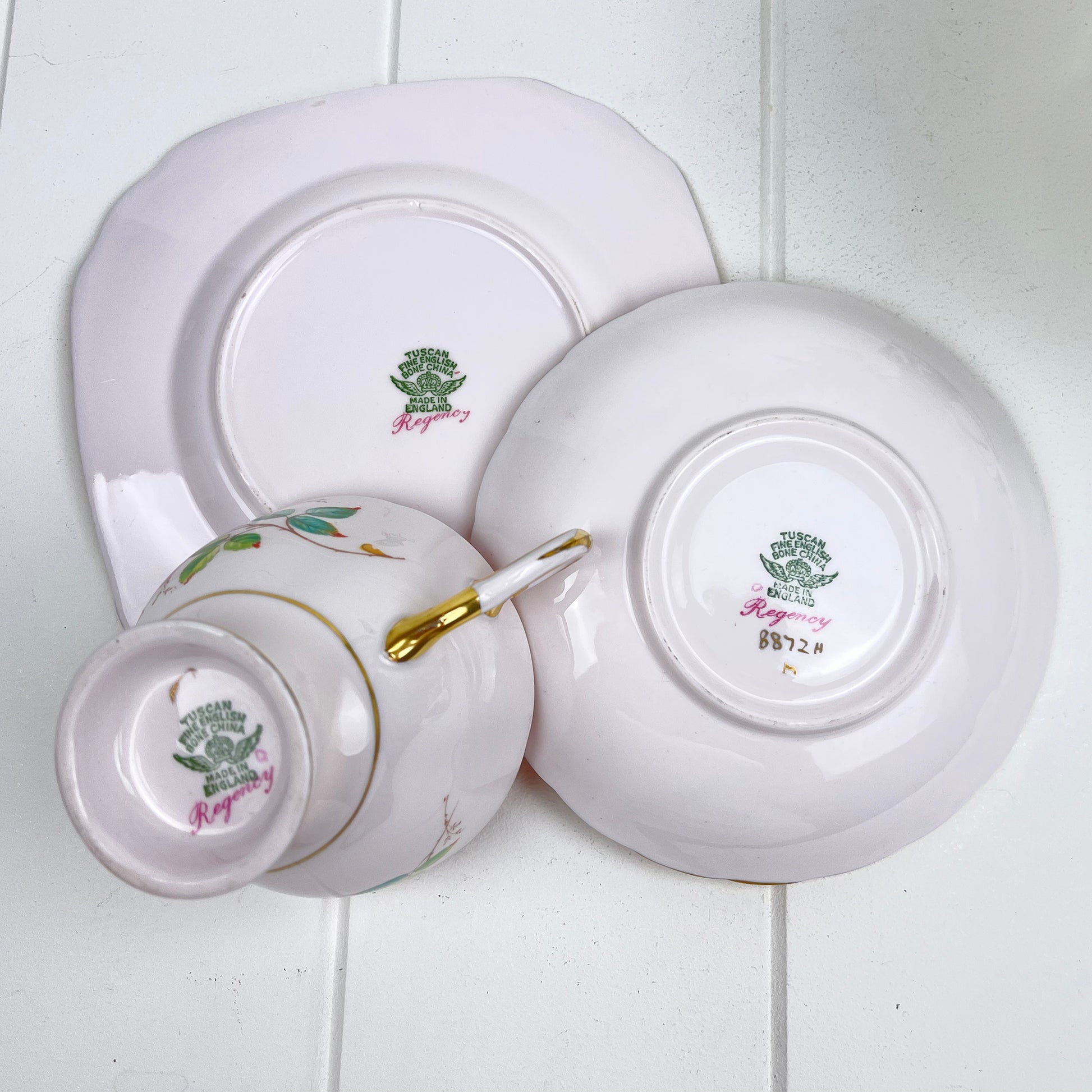 Tuscan Vintage Regency (8872H) Pink Trio