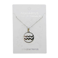 Annabel Trends Aquarius Zodiac Pendant