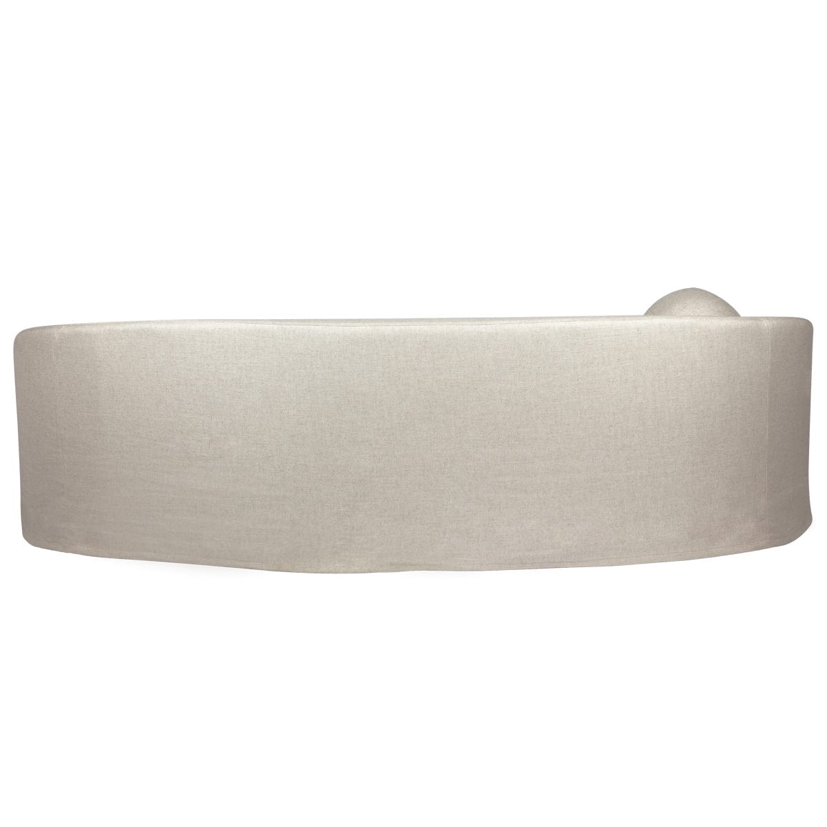 Cafe Lighting & Living Elle 3 Seater Slip Cover Sofa - Natural Linen