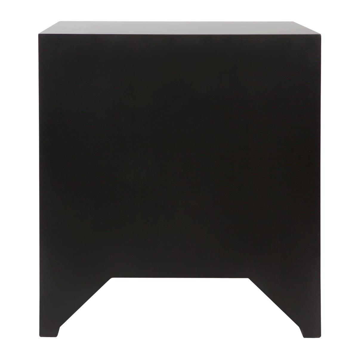 House Journey Ariana Bedside Table - Large Black