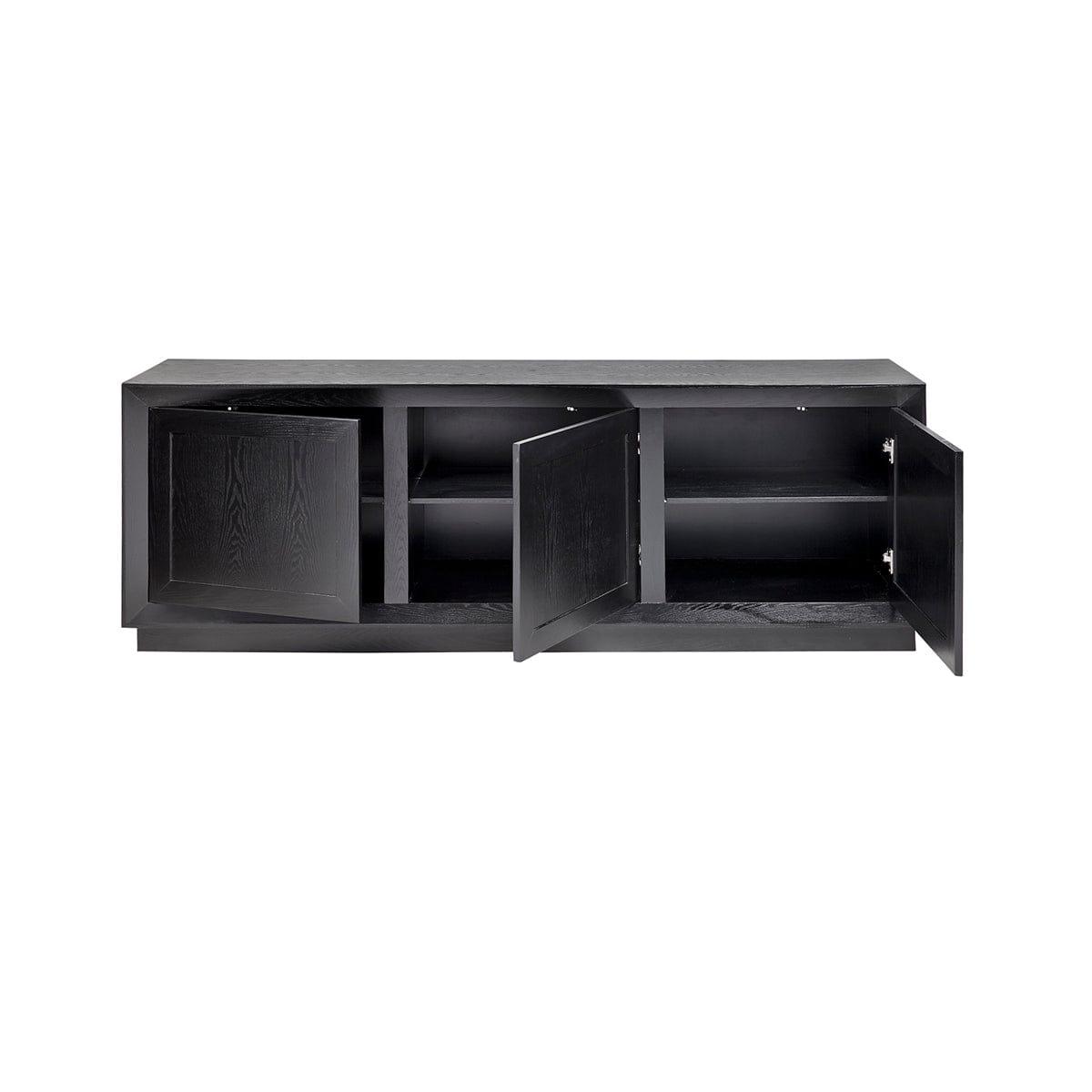 House Journey Balmain Oak Buffet - Large Black
