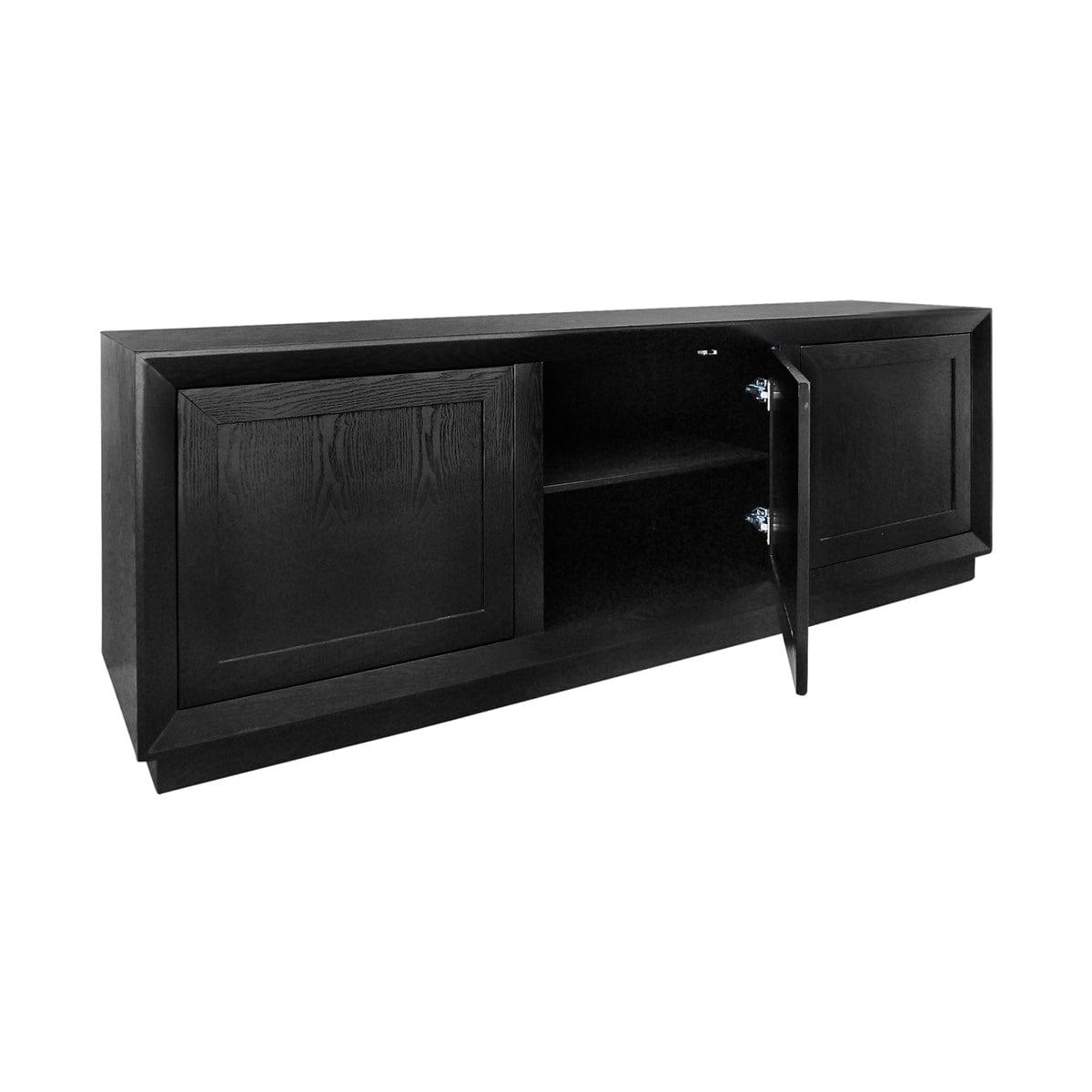 House Journey Balmain Oak Buffet - Large Black