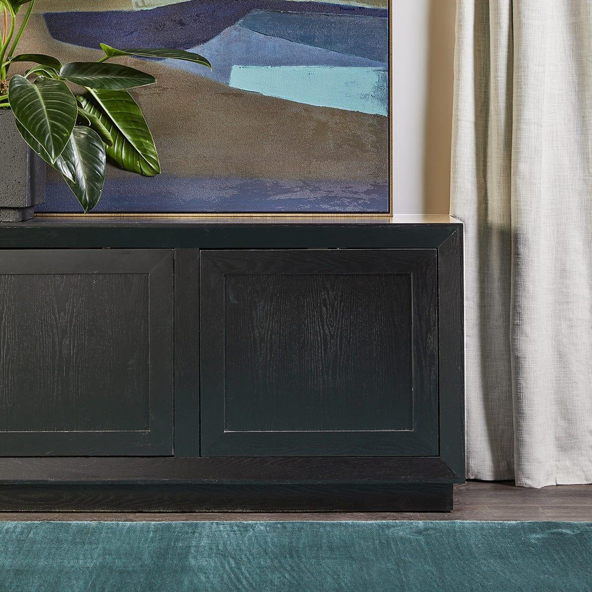 House Journey Balmain Oak Buffet - Large Black