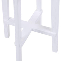 House Journey Cape Byron Rattan Kitchen Stool - White