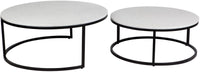 House Journey Chloe Nesting Coffee Table - Black