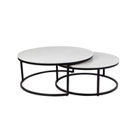 House Journey Chloe Nesting Coffee Table - Black