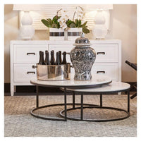 House Journey Chloe Nesting Coffee Table - Black