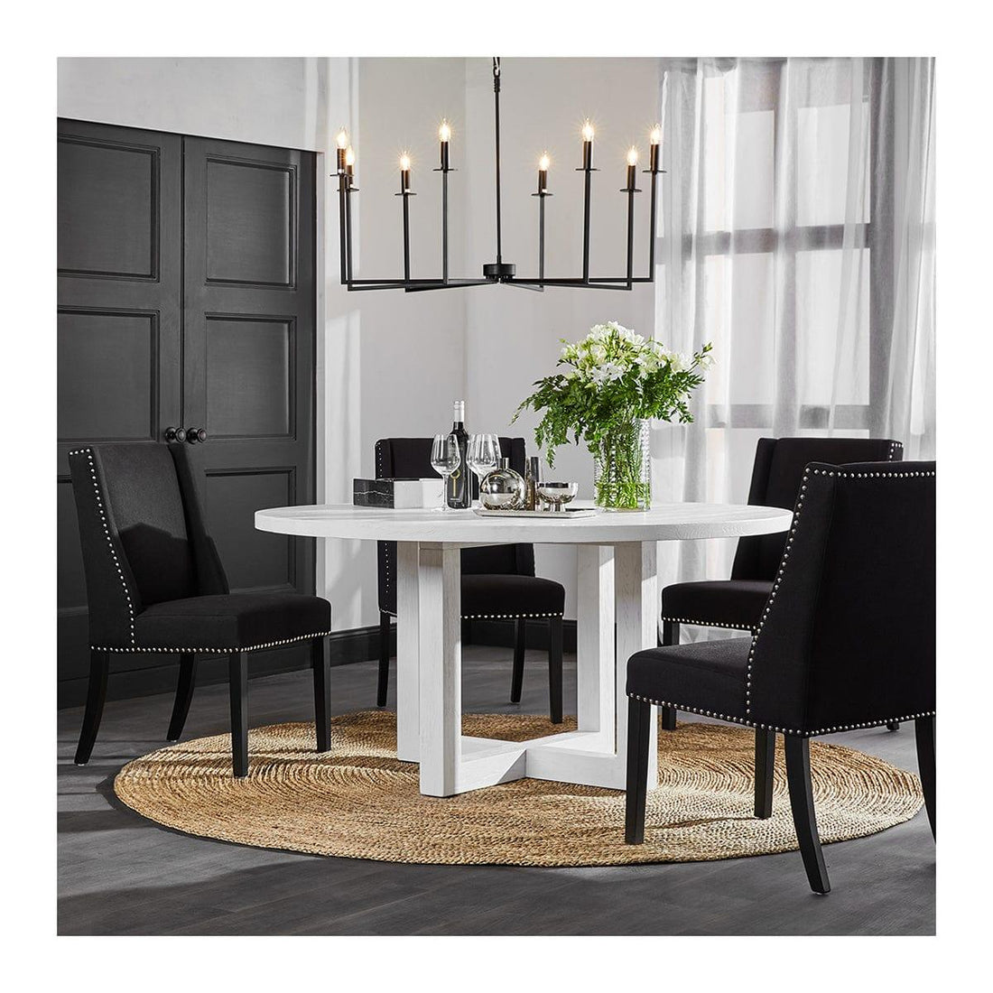 House Journey Cohen Chandelier - Black