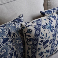 House Journey Cushion Cover Porcelain Cushion Cover