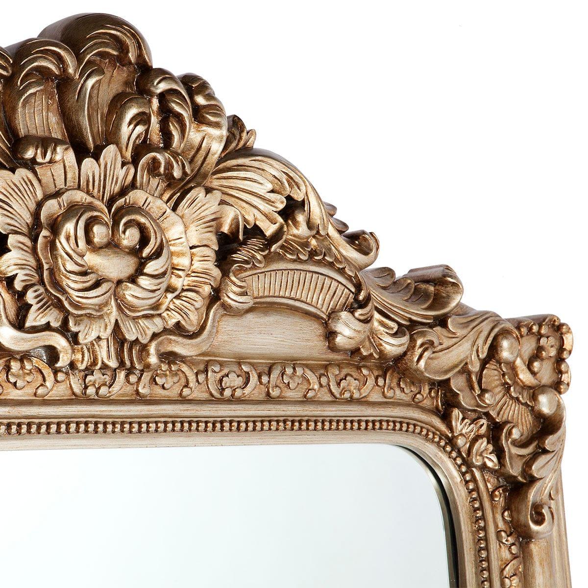House Journey Elizabeth Floor Mirror - Antique Gold
