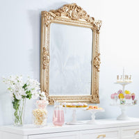 House Journey Elizabeth Wall Mirror - Antique Gold