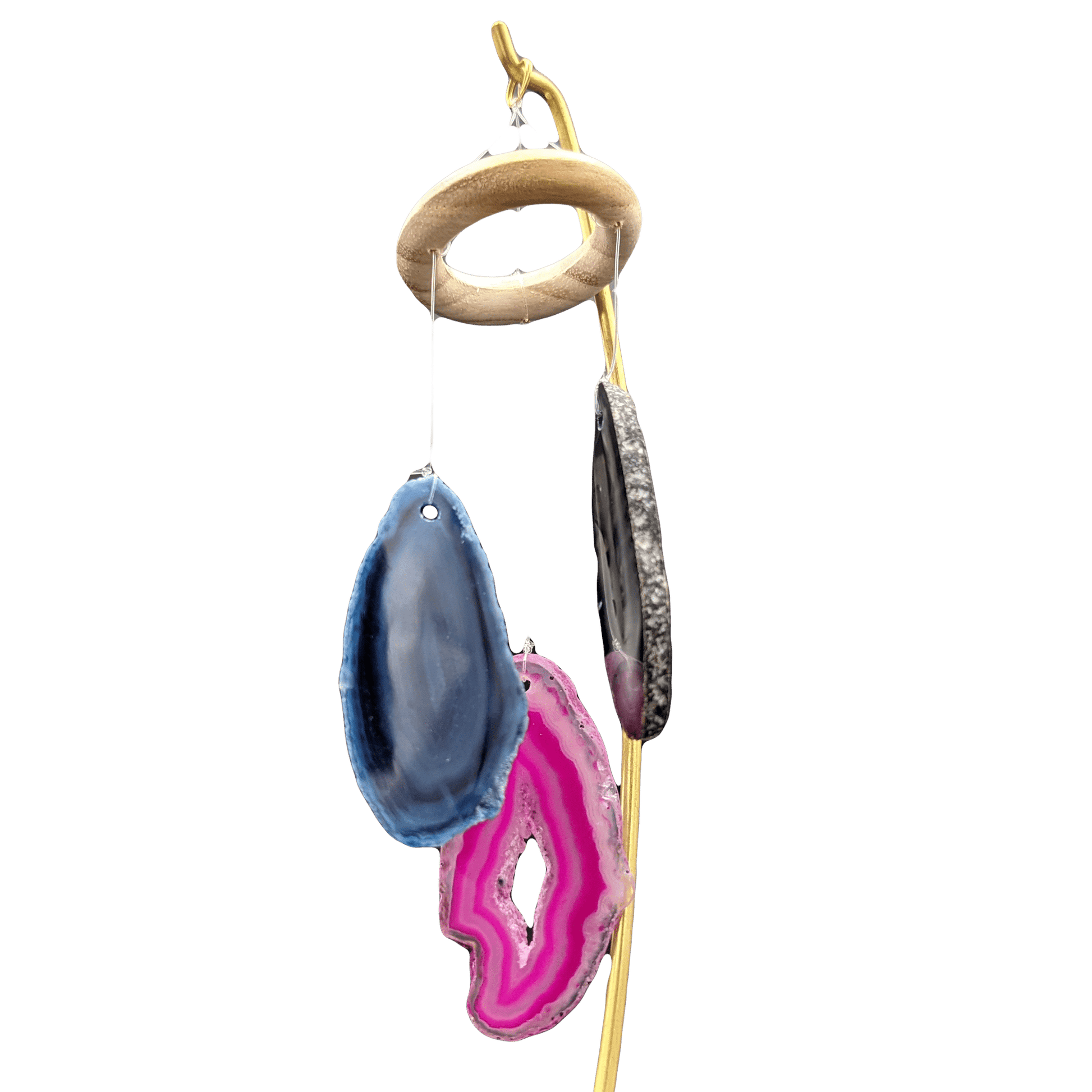 Agate Slices Desk Chime - House Journey