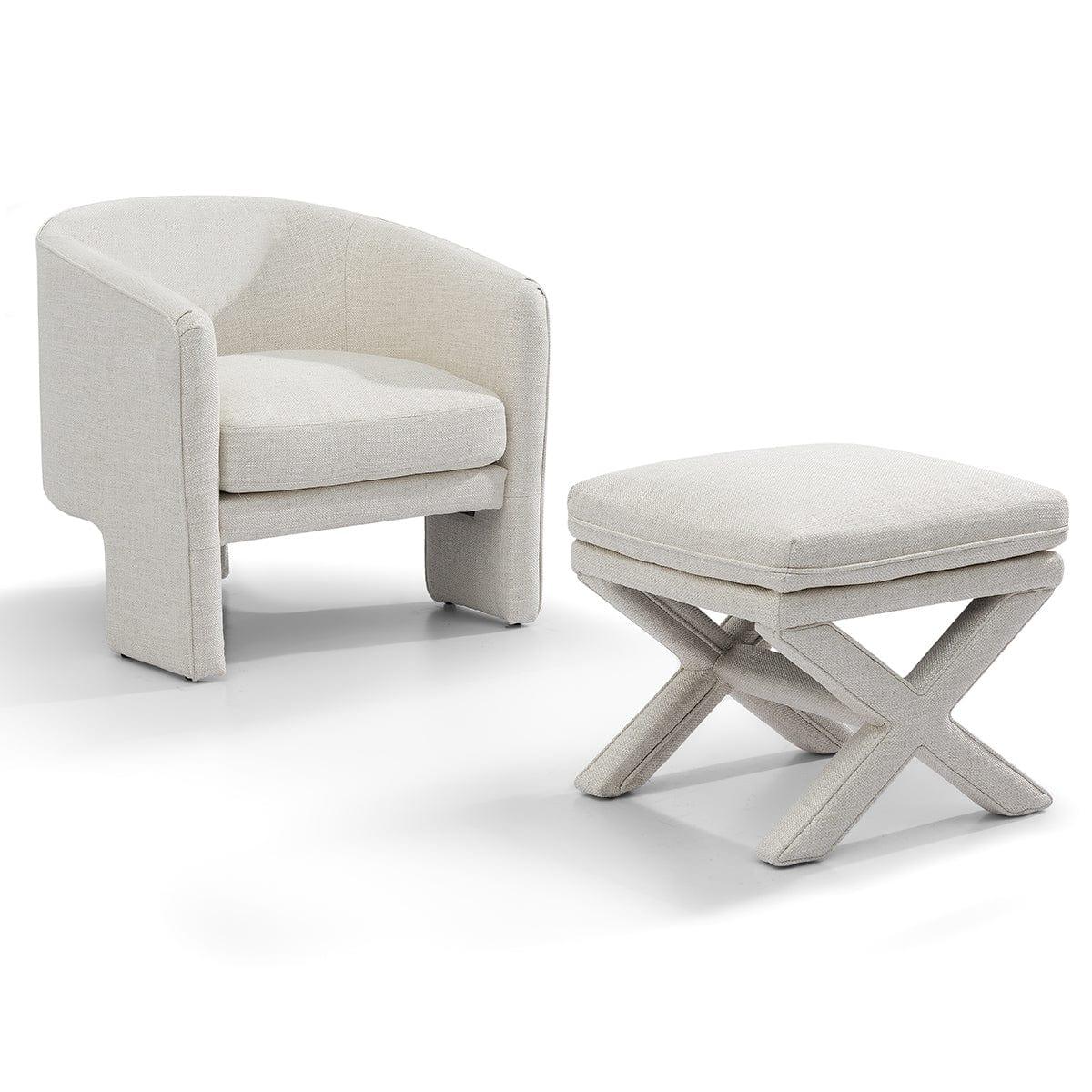 House Journey Kylie Occasional Chair - Natural Linen