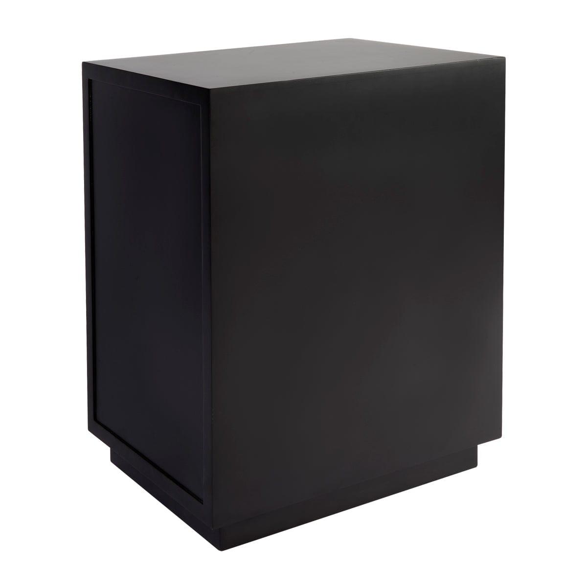 House Journey Logan Bedside Table - Black