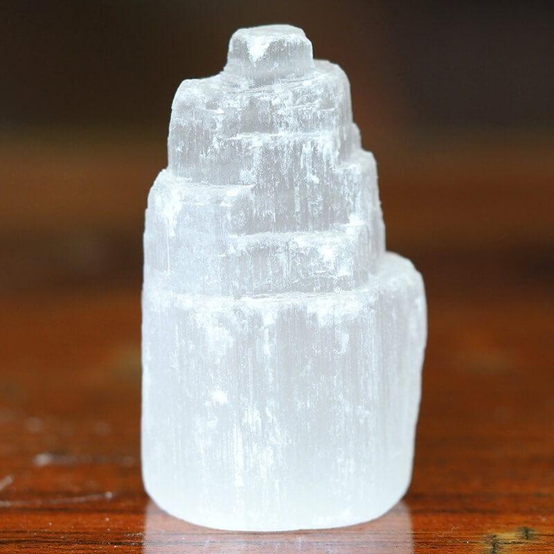 House Journey Mini Selenite Tower