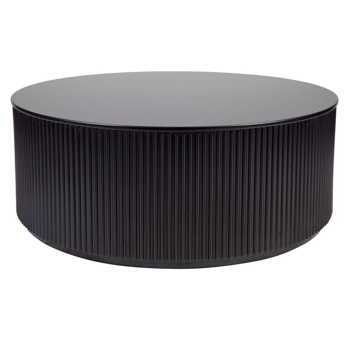 House Journey Nomad Round Coffee Table - Black