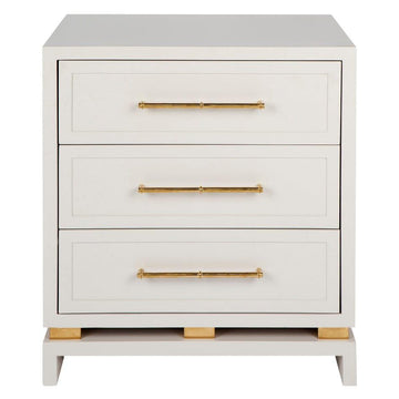 House Journey Pearl Bedside Table - Large Grey