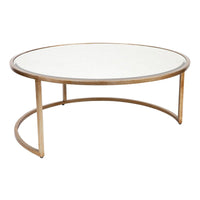 Serene Nesting Coffee Tables - Antique Gold.