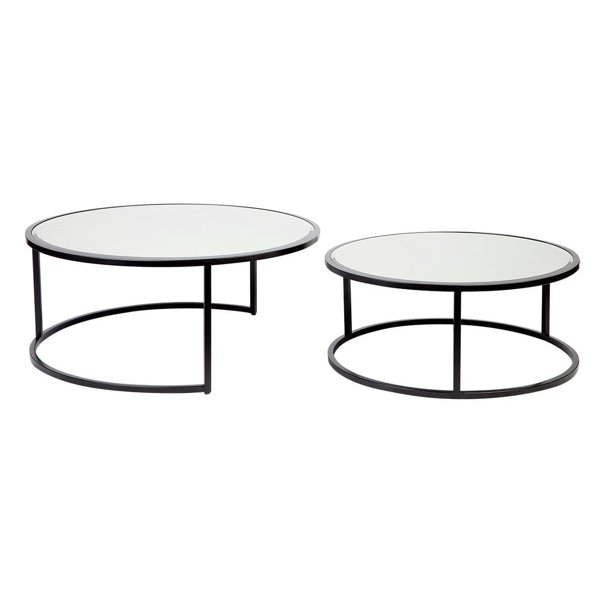 Serene Nesting Coffee Tables - Black.