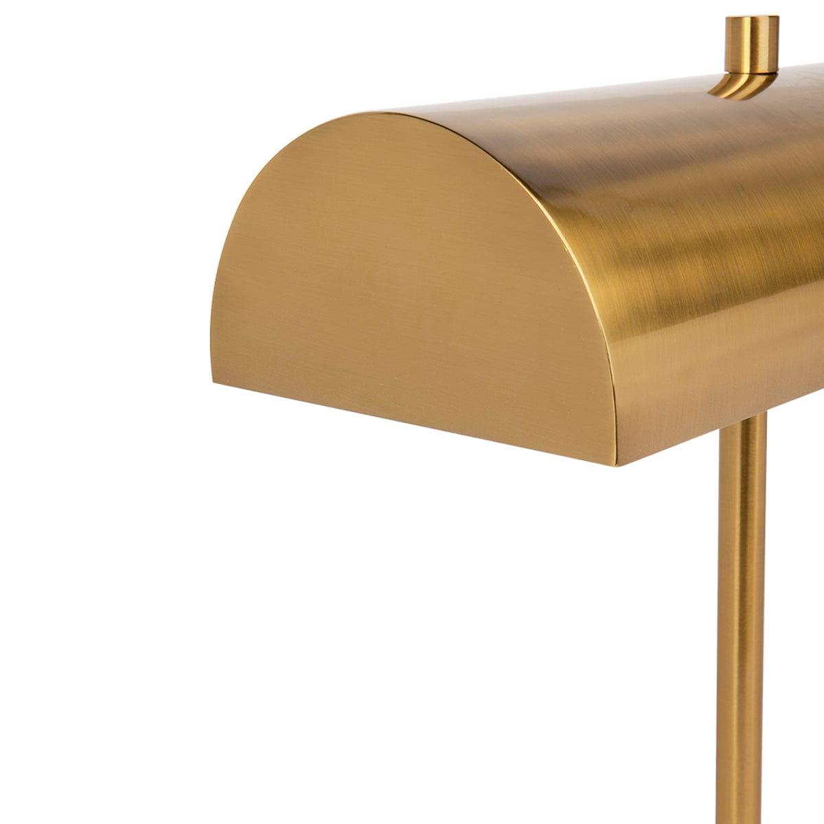 House Journey Table Lamp Hamlin Desk Lamp - Brushed Brass