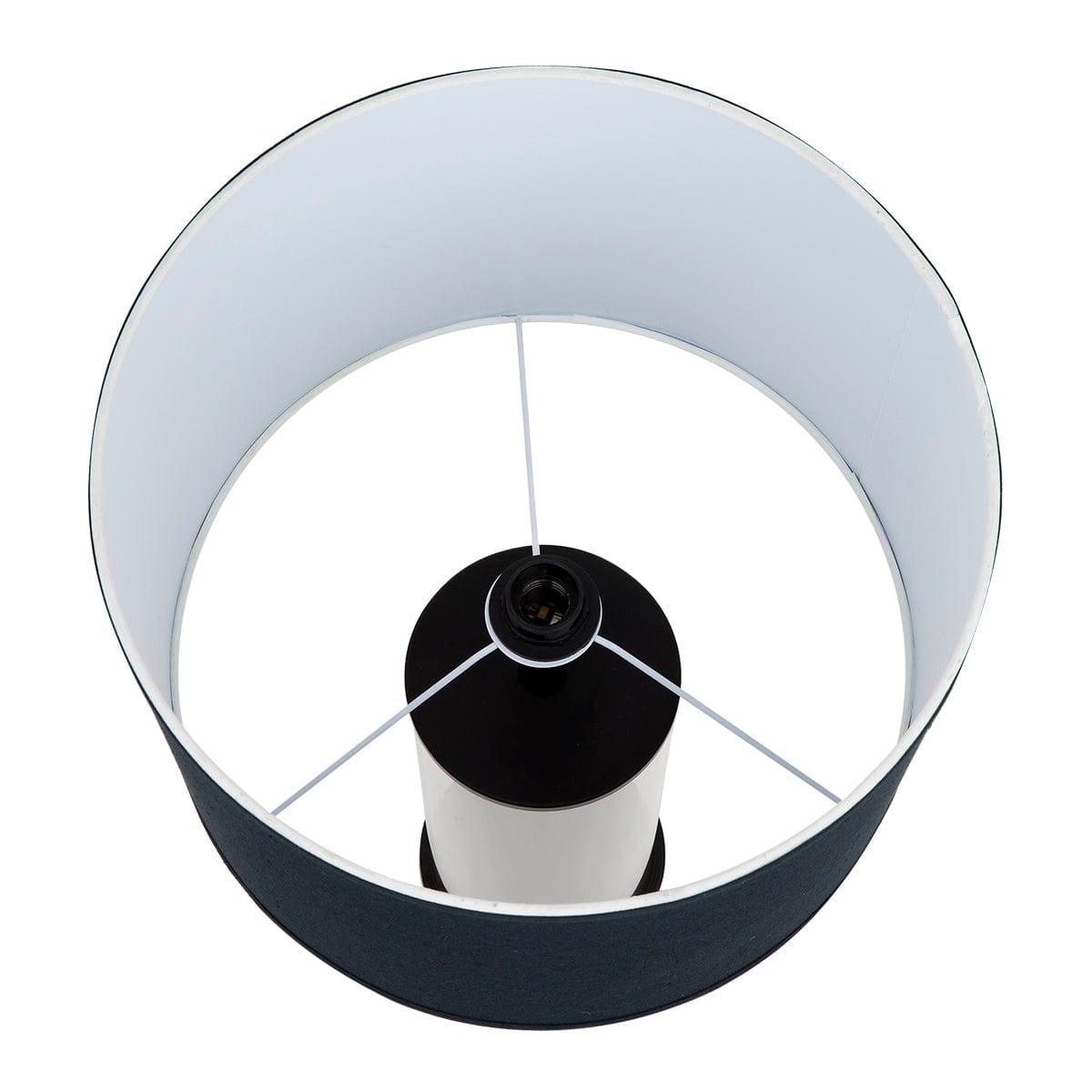 House Journey Table Lamp Left Bank Table Lamp - Black w Black Shade