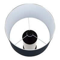 House Journey Table Lamp Left Bank Table Lamp - Black w Black Shade