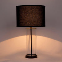House Journey Table Lamp Left Bank Table Lamp - Black w Black Shade