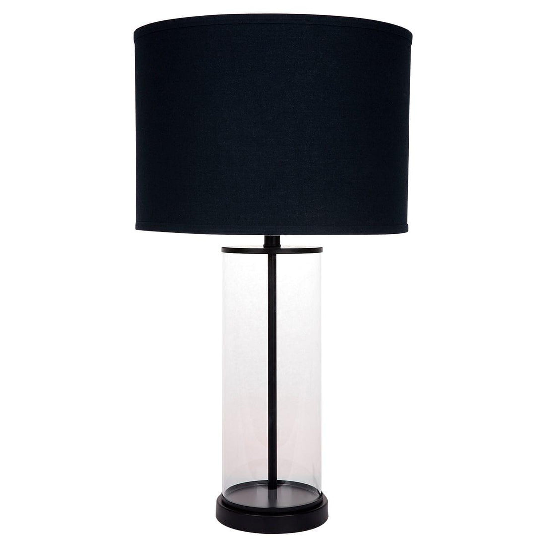 House Journey Table Lamp Left Bank Table Lamp - Black w Black Shade