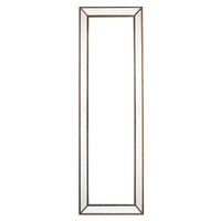 House Journey Zeta Cheval Mirror - Antique Gold