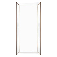House Journey Zeta Floor Mirror - Antique Gold