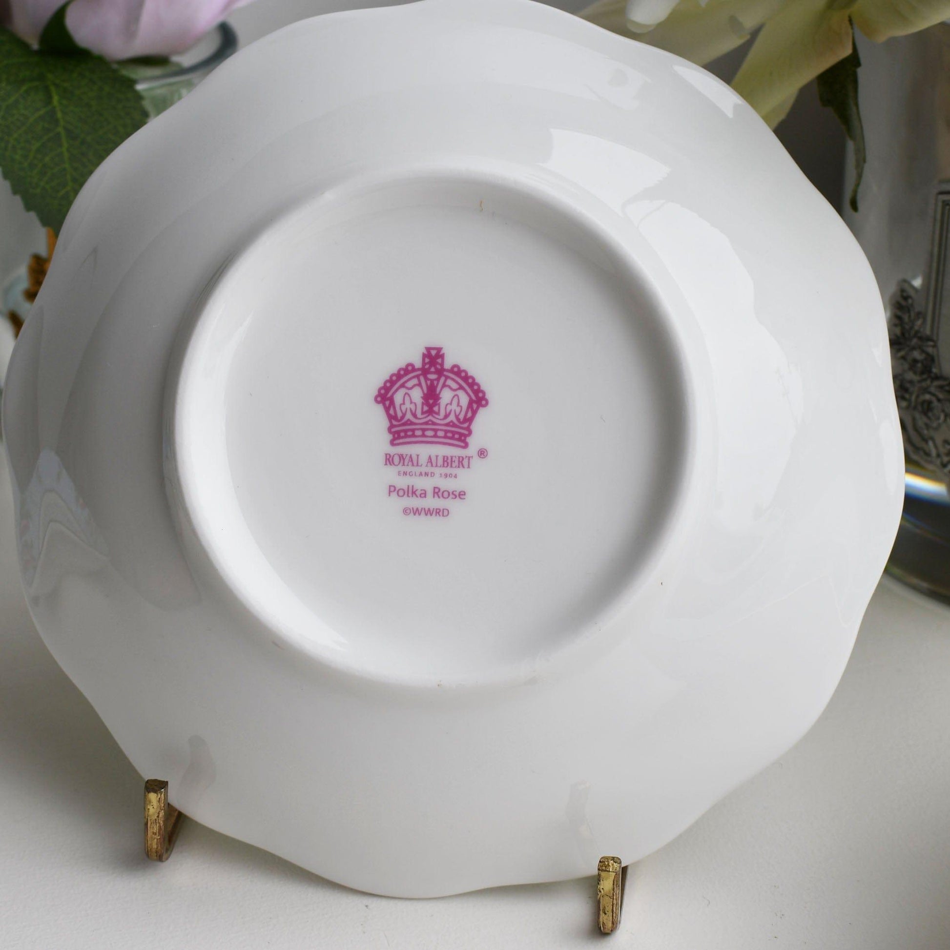 Royal Albert Cheeky Vintage Mix Polka Rose Bowl.