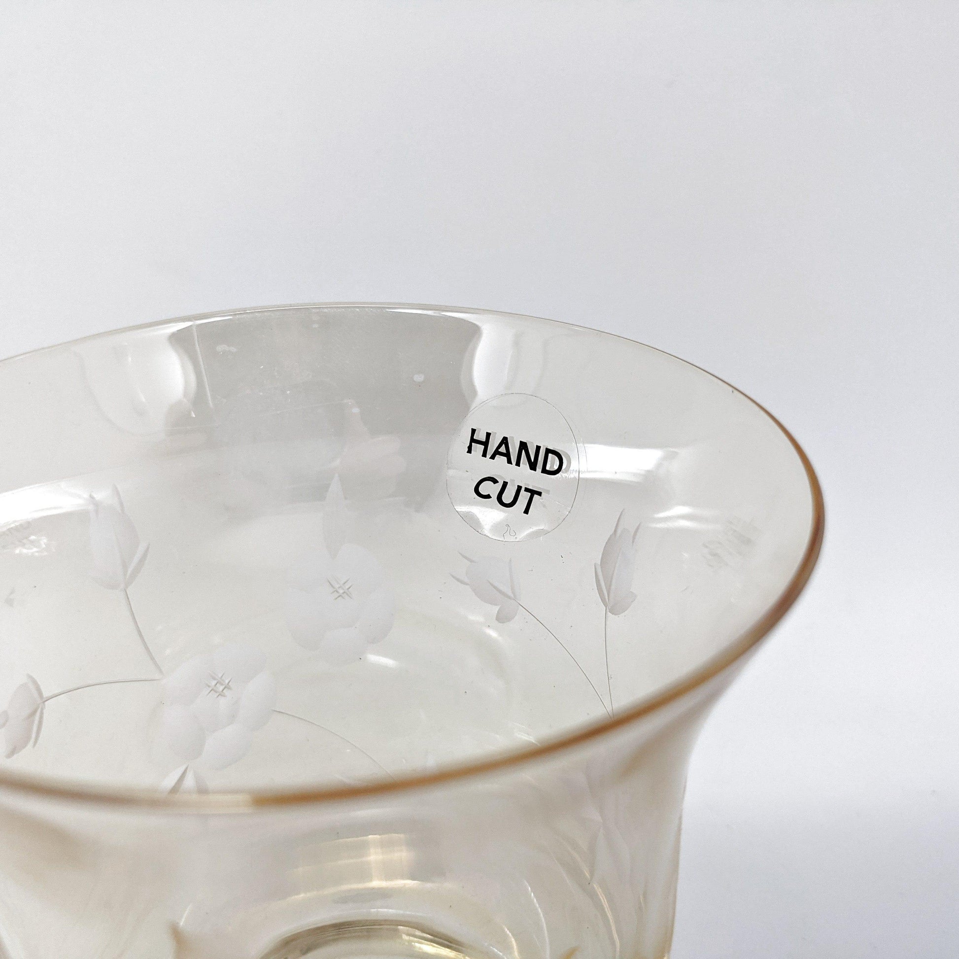 Royal Albert Hand Cut-Crystal Vase.