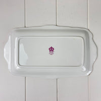 Royal Albert Bone China Royal Albert Rose Confetti Sandwich Tray