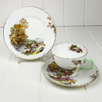 Shelley Bone China Shelley Heather Trio