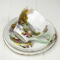 Shelley Bone China Shelley Heather Trio