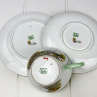 Shelley Bone China Shelley Heather Trio