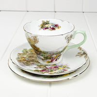 Shelley Bone China Shelley Heather Trio