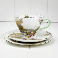 Shelley Bone China Shelley Heather Trio
