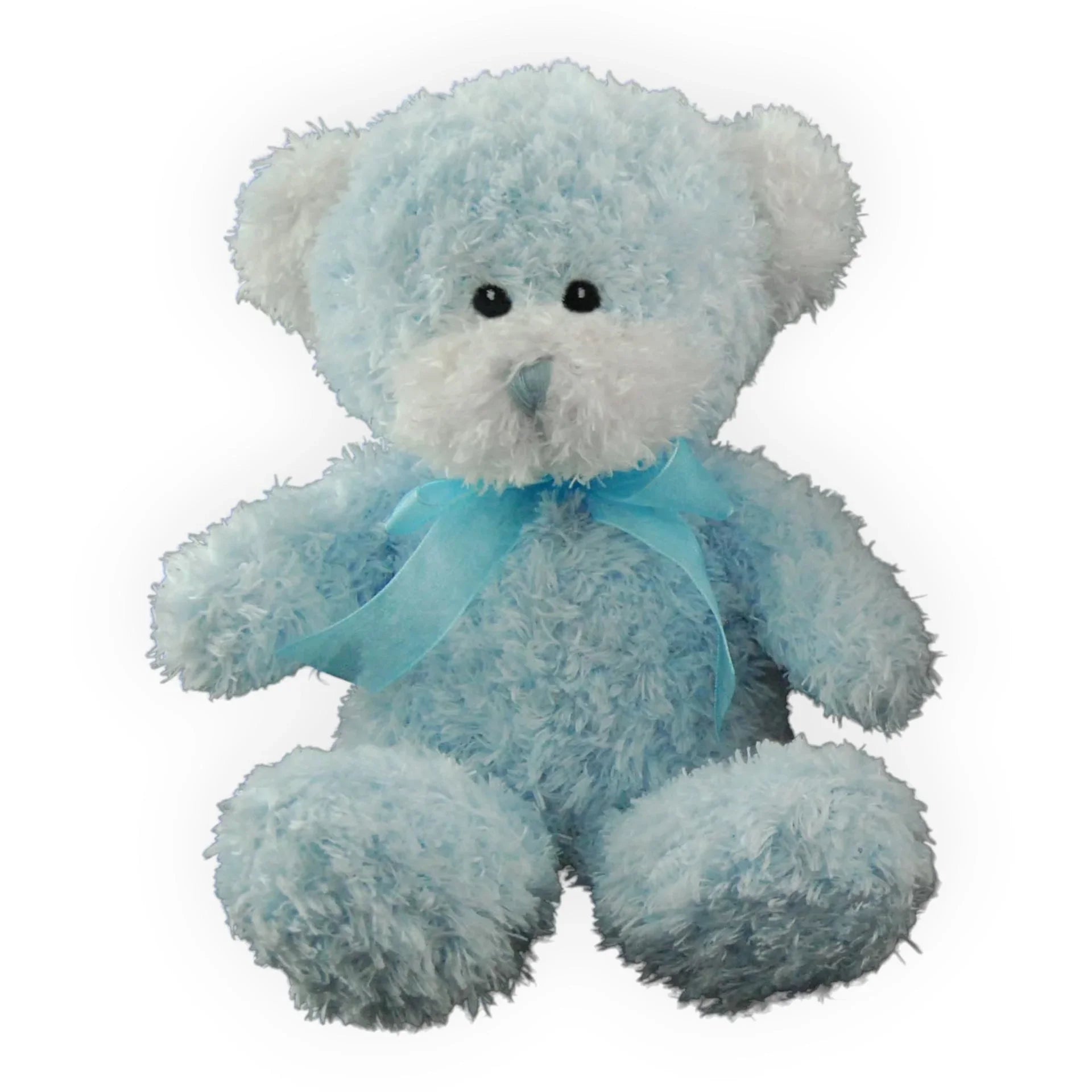 Bear Scruffy Blue 16cm