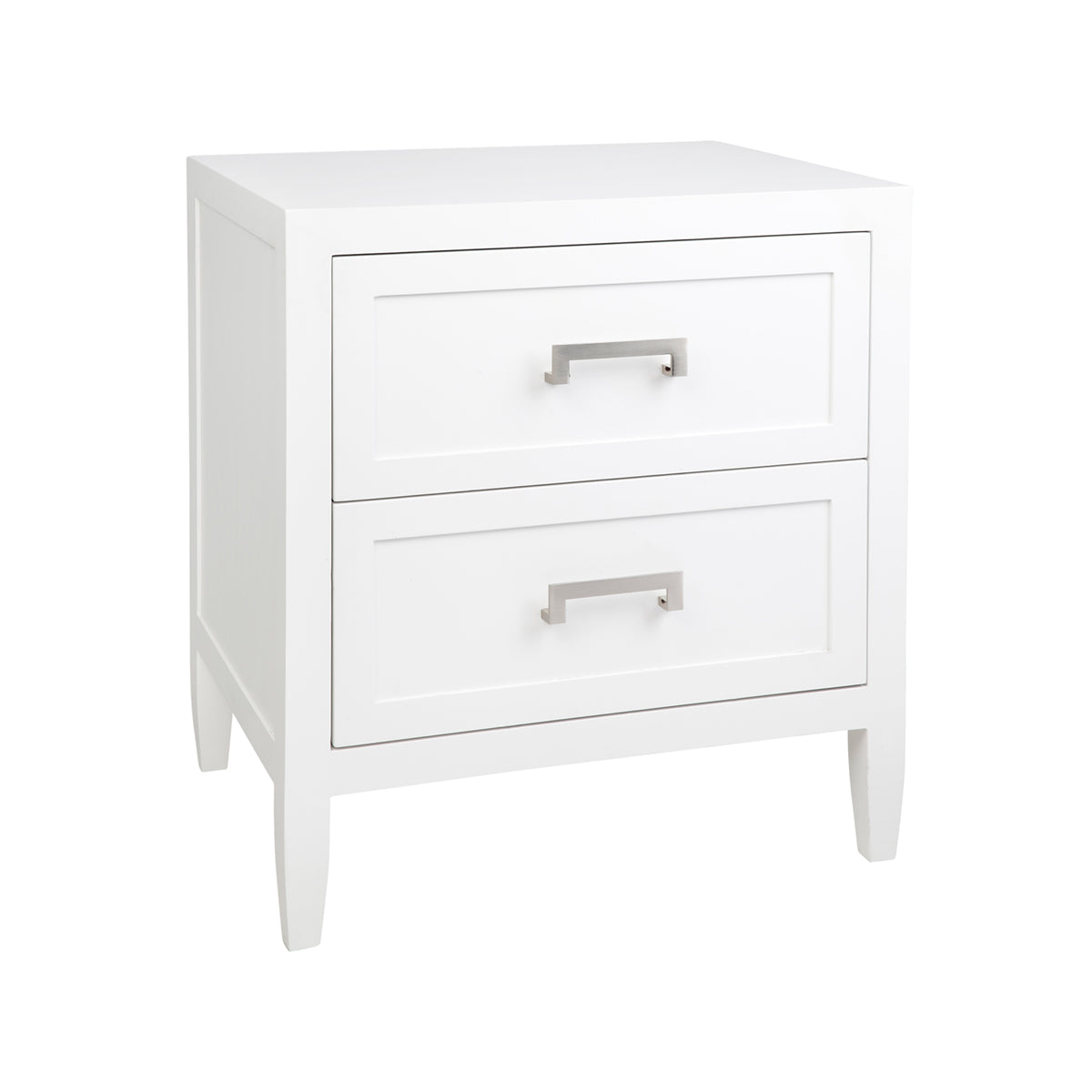 Soloman Bedside Table - Large White