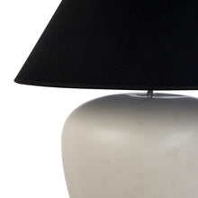 Load image into Gallery viewer, Picasso Table Lamp - Natural w Black Shade
