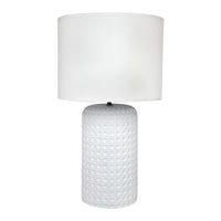 Patronga Table Lamp - White