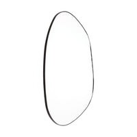 Pollock Wall Mirror - Small Black