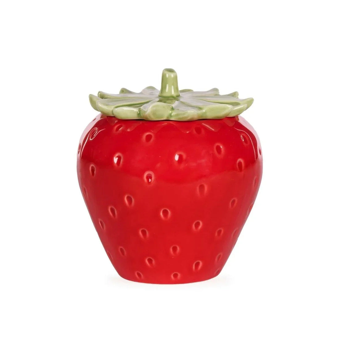 15cm Red Strawberry Canister - Exquisite Homewares 