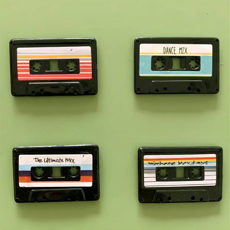 Cassette Tape Magnet (Set of 4)