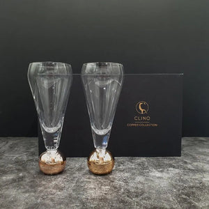 Stemless Champagne Glasses