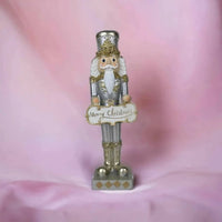 19cm Silver Nutcrackers - Exquisite Homewares 