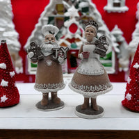 28cm Baking Mr & Mrs Claus - Exquisite Homewares 